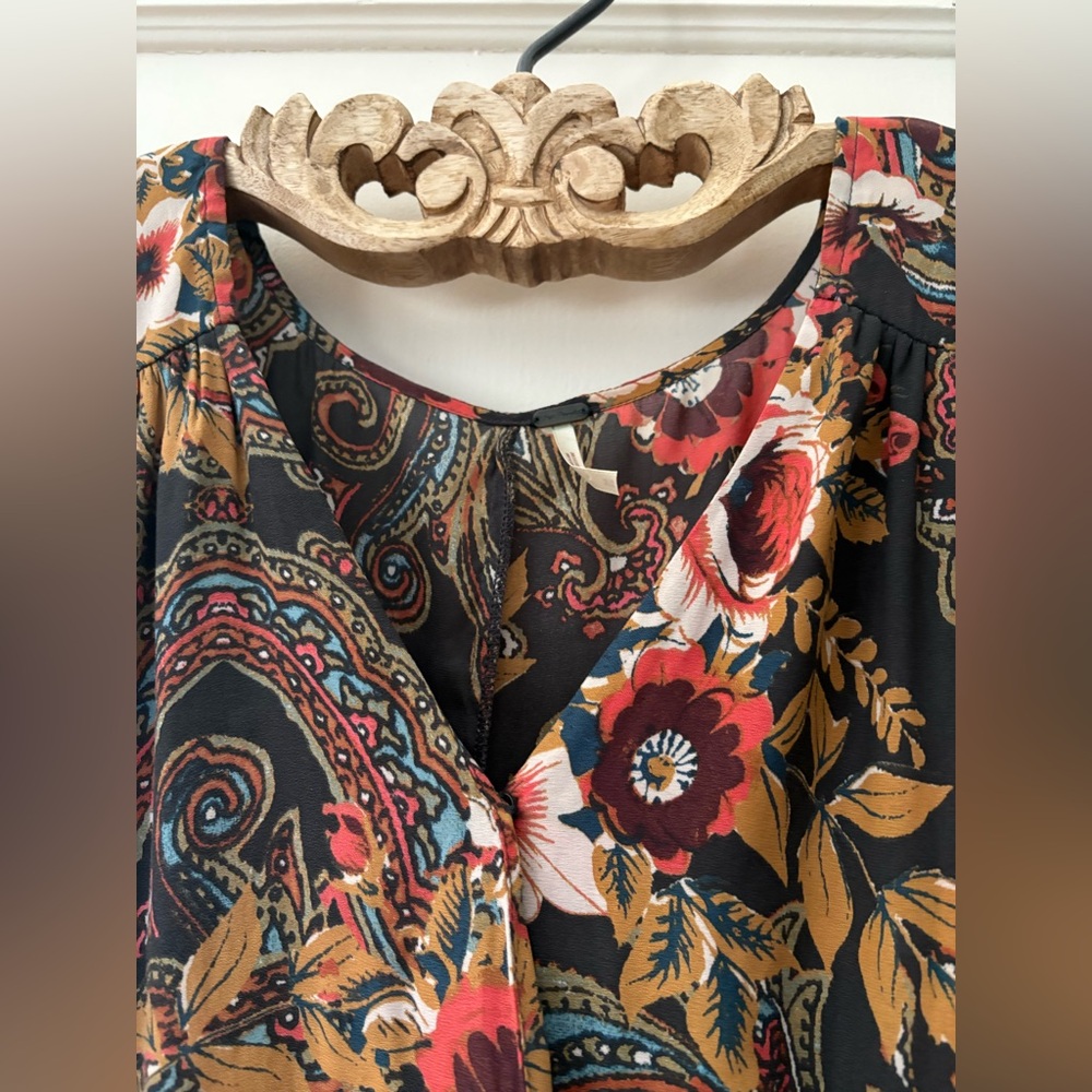 Free People Floral Paisley Dress